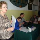 Nad sprawnym przebiegiem akcji czuwała m.in. Małgorzata Szczepaniak (na zdjęciu...