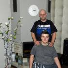 Przemek Flis z ojcem Krzysztofem /fot. Longina Templin