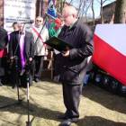 Uczestników niedzielnej uroczystości przywitał Jan Dittrich /fot. dad