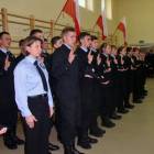 Ślubowanie składała klasa policyjna i... /fot. Longina Templin