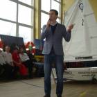 Mateusz Kusznierewicz był głównym gościem Naukowego Pikniki Żeglarskiego /fot. da
