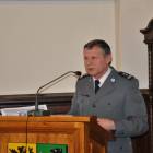 Komendant Komendy Powiatowej Policji w Kościerzynie, Andrzej Czaja przedstawił...