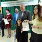 Wśród najmłodszej grupy I miejsce zajęła Patrycja Teterycz /fot. Longina Templin
