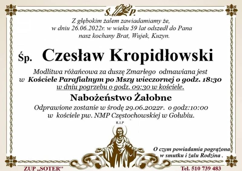 Czesław Kropidłowski