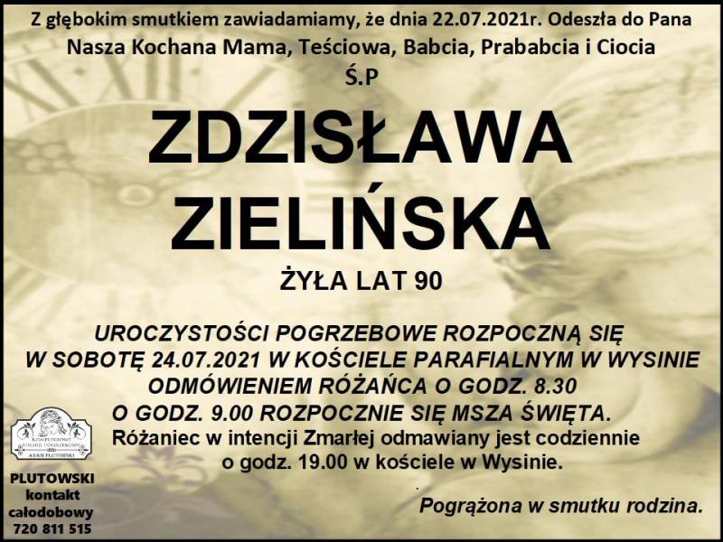 Zdzisława Zielińska