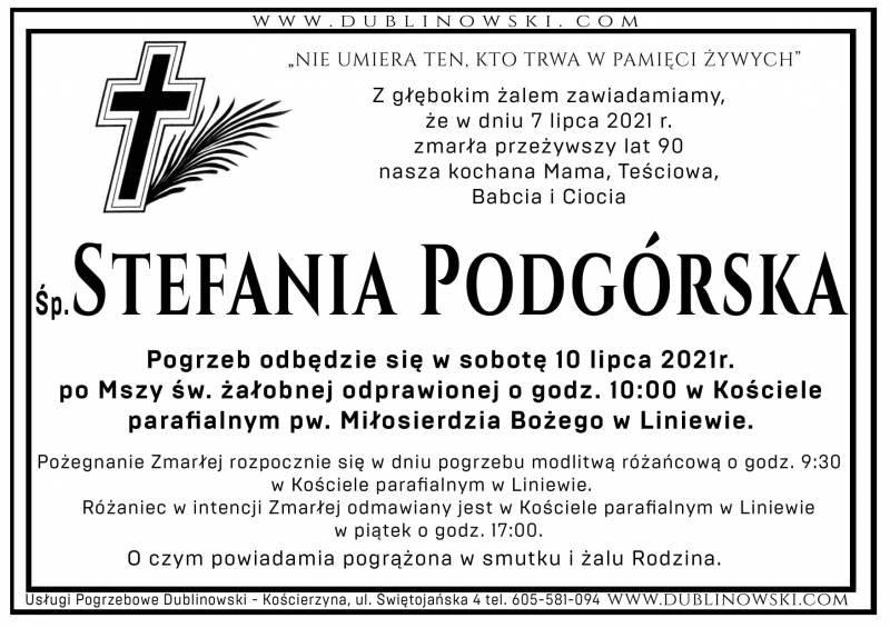 Stefania Podgórska