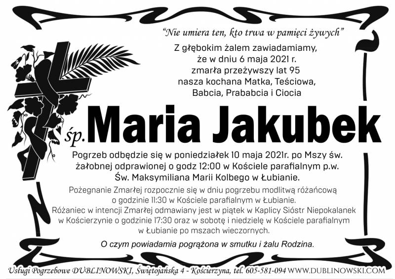 Maria Jakubek