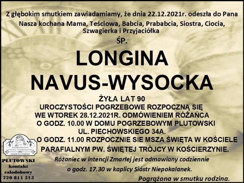 Longina Navus - Wysocka