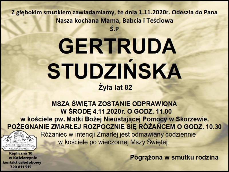 Gertruda Studzińska