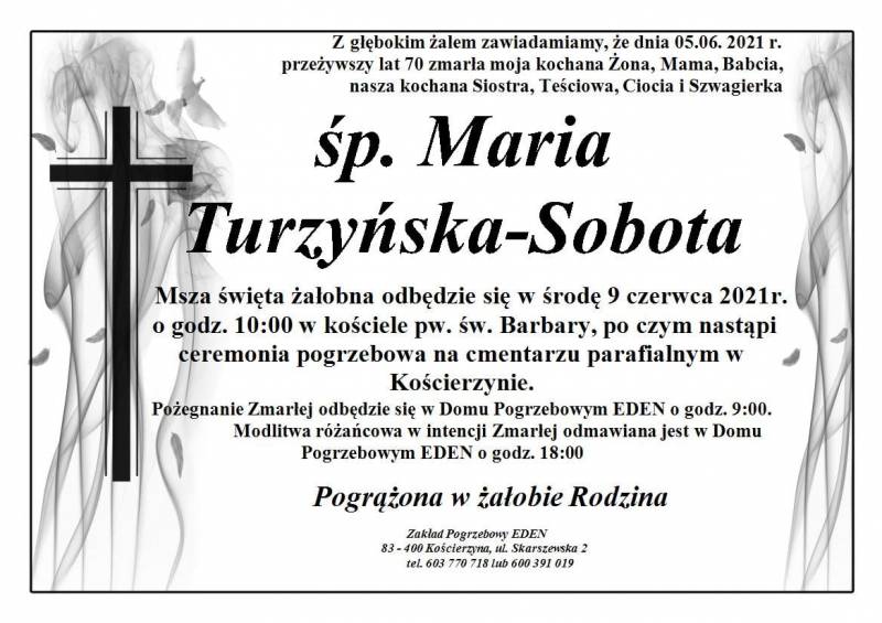 Maria Turzyńska - Sobota