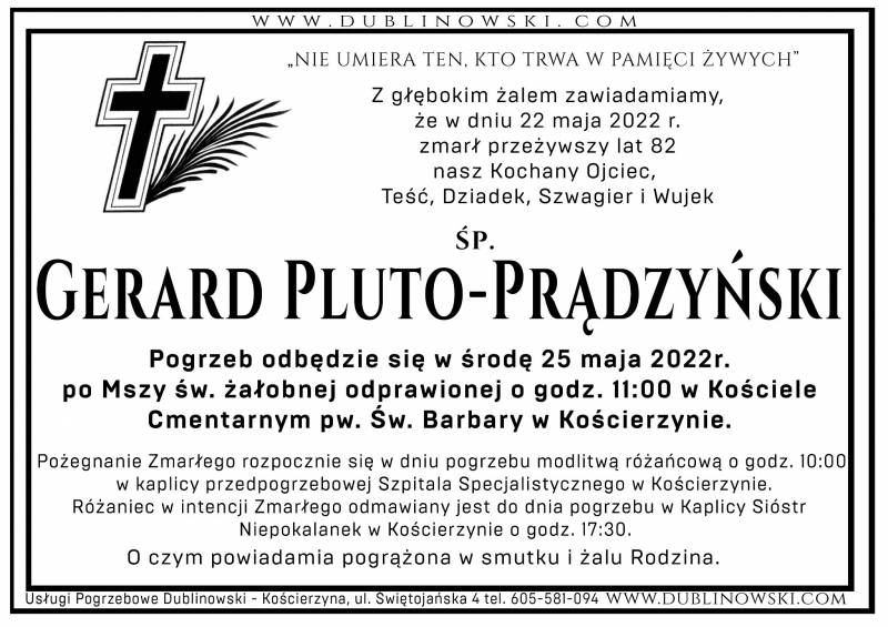 Gerard Pluto - Prądzyński