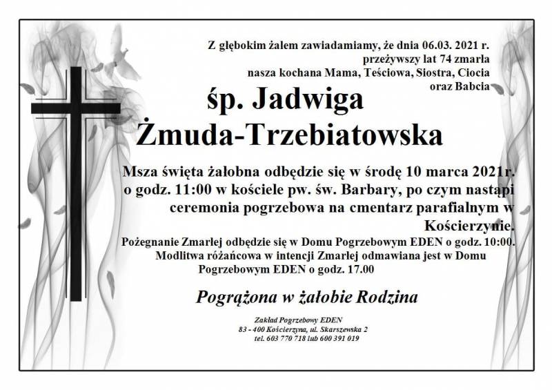 Jadwiga Żmuda - Trzebiatowska