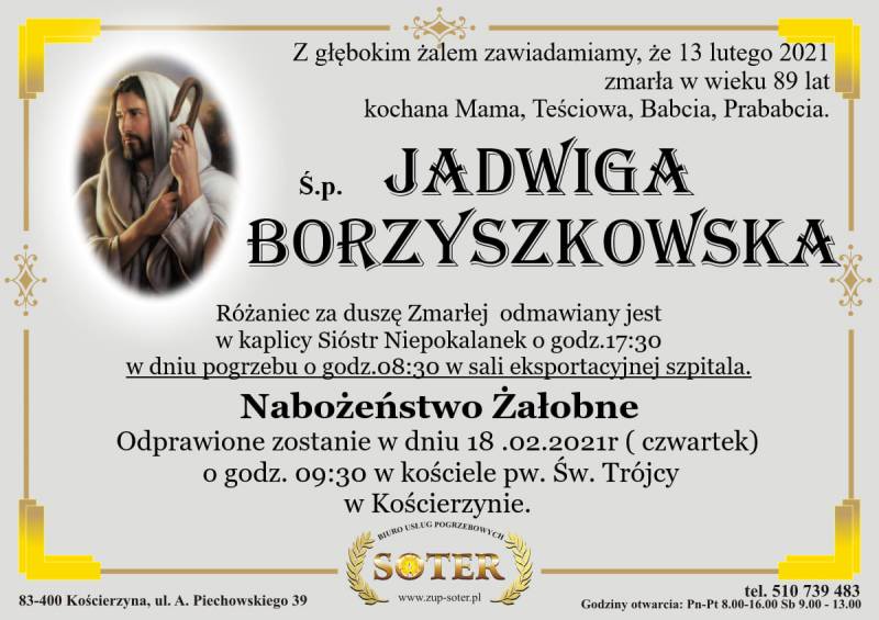 Jadwiga Borzyszkowska
