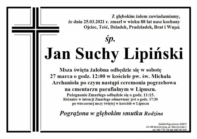 Jan Suchy Lipiński