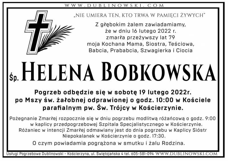 Helena Bobkowska