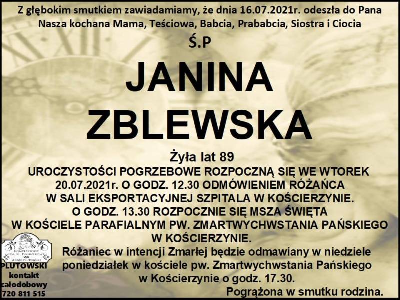 Janina Zblewska