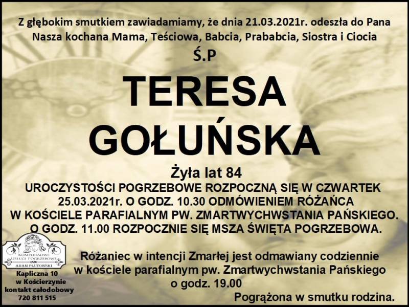 Teresa Gołuńska