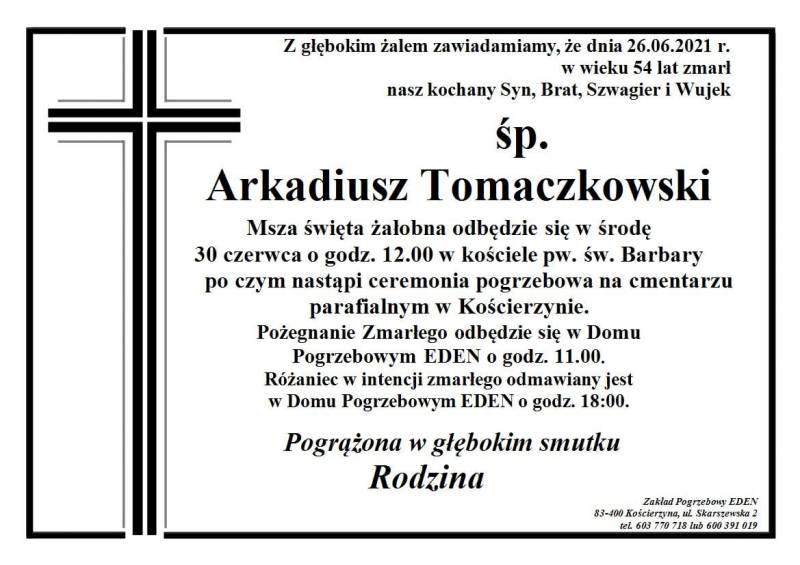 Arkadiusz Tomaczkowski