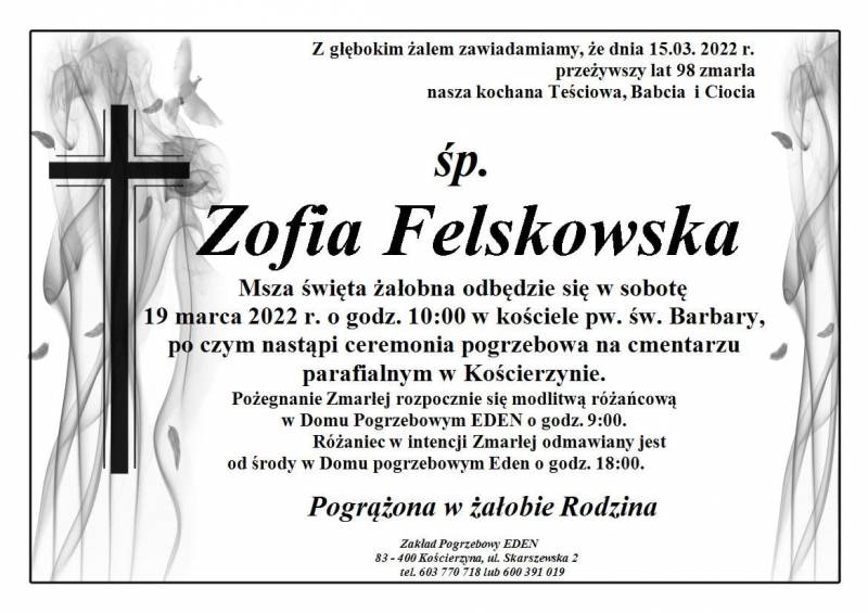 Zofia Felskowska