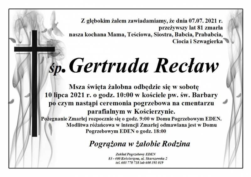 Gertruda Recław