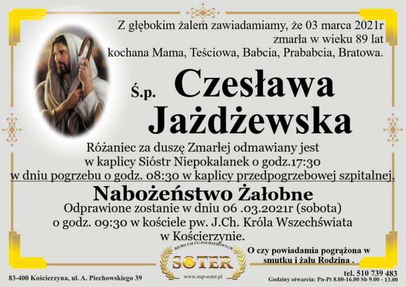 Czesława Jażdżewska