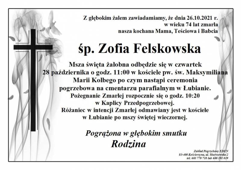 Zofia Felskowska
