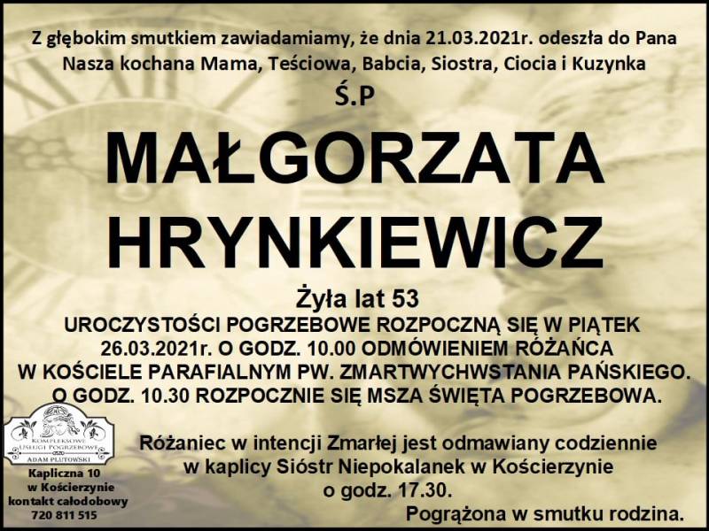 Małgorzata Hrynkiewicz