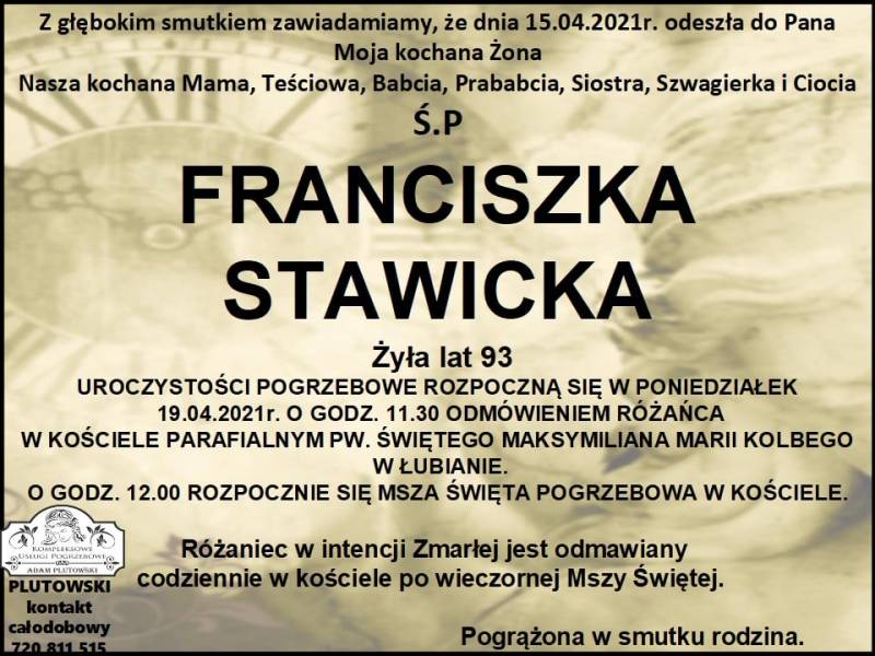 Franciszka Stawicka