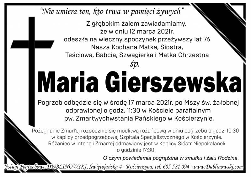 Maria Gierszewska