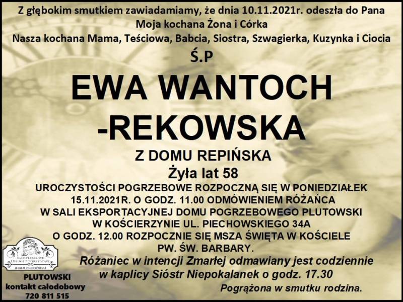 Ewa Wantoch - Rekowska