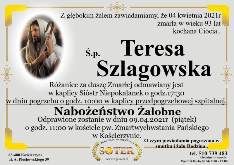 Teresa Szlagowska