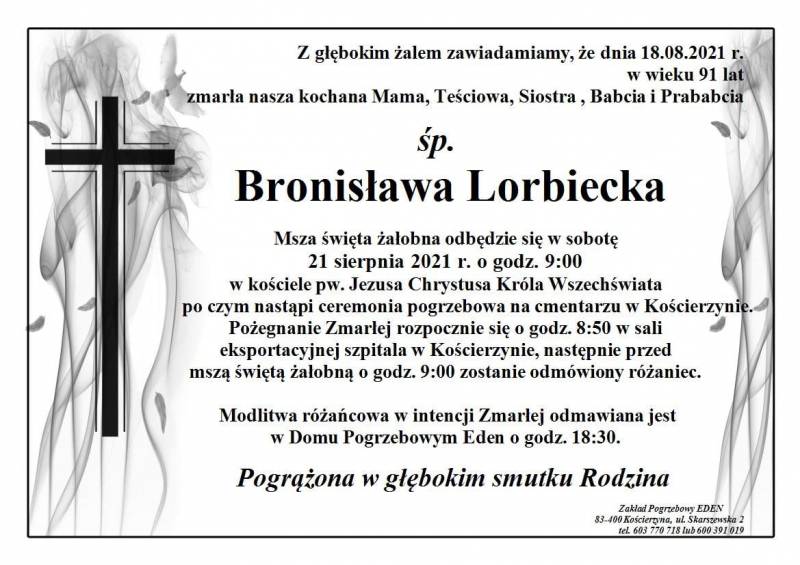 Bronisława Lorbiecka