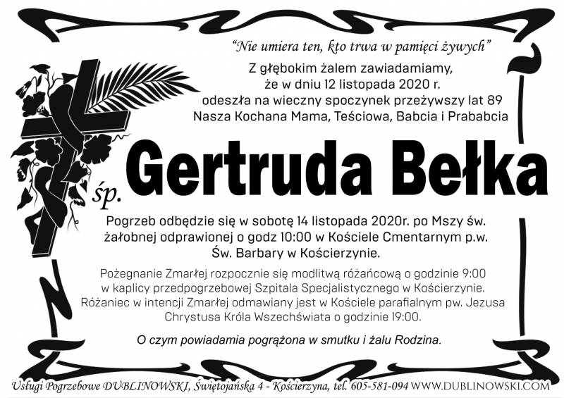 Gertruda Bełka