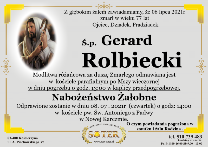 Gerard Rolbiecki