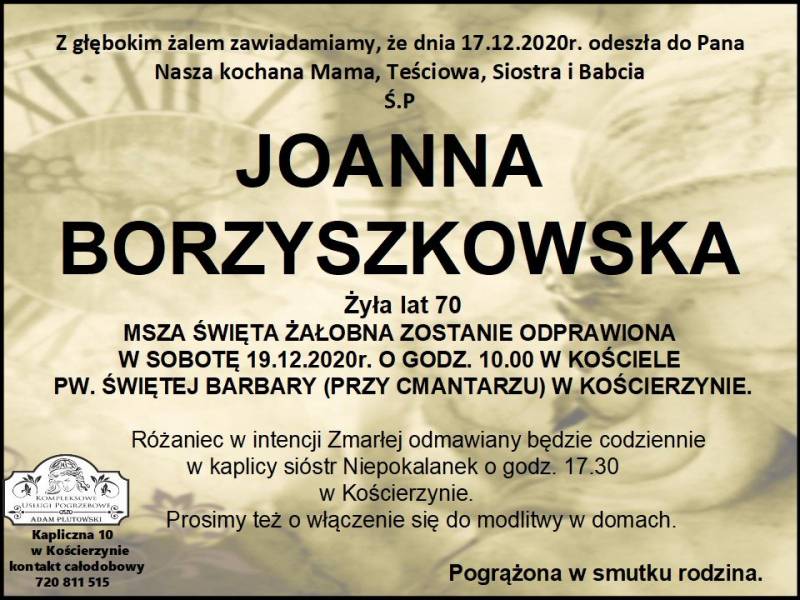 Joanna Borzyszkowska