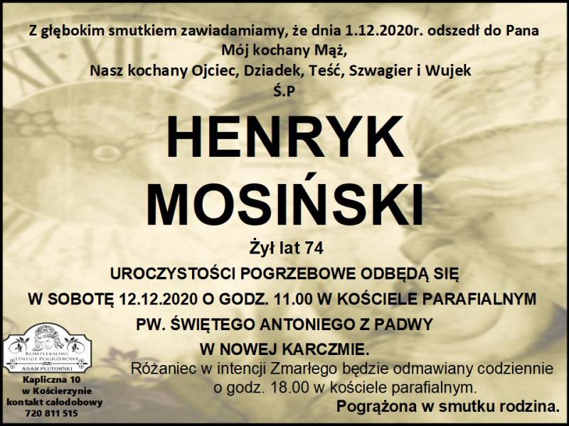 Henryk Mosiński