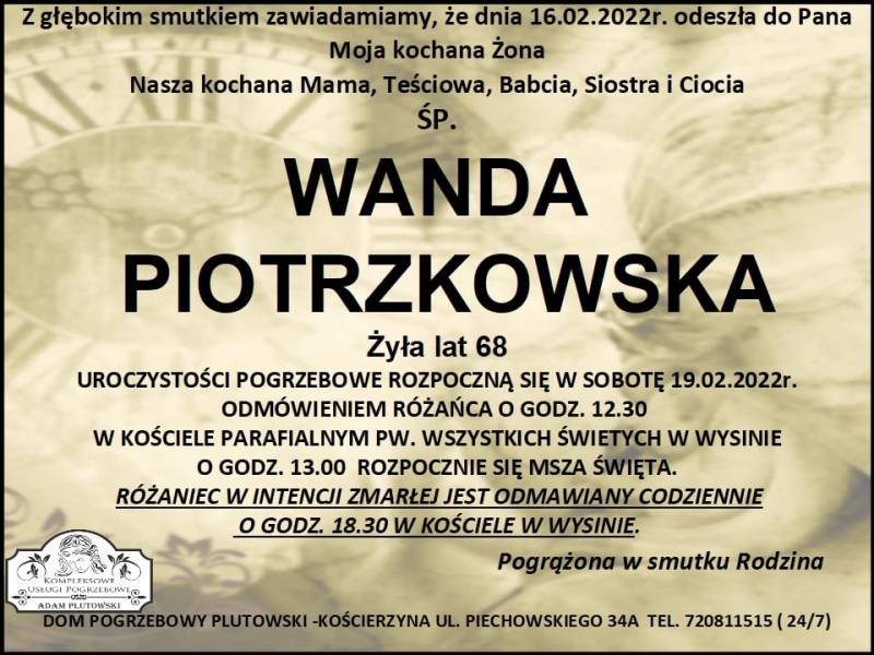 Wanda Piotrzkowska
