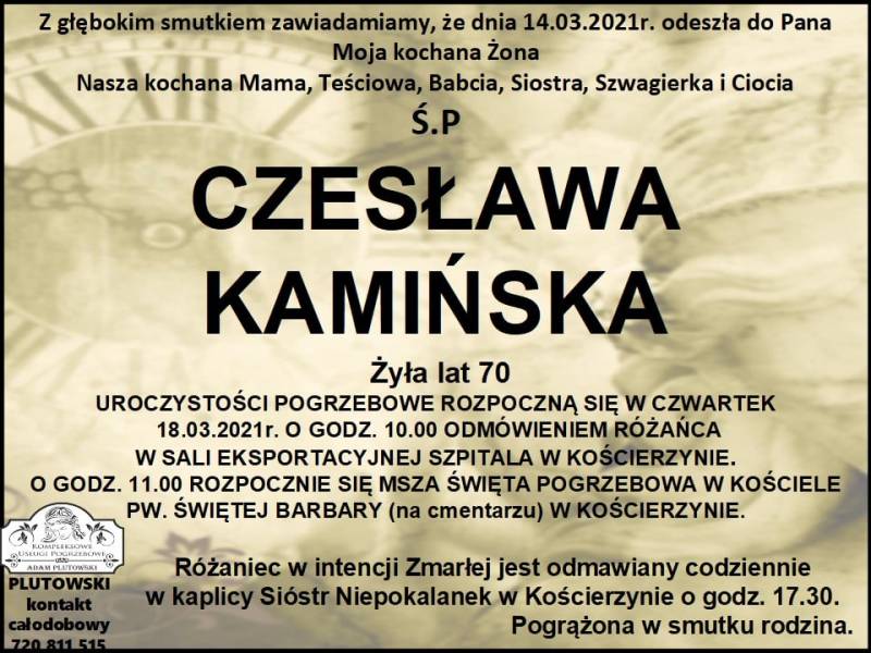 Czesława Kamińska