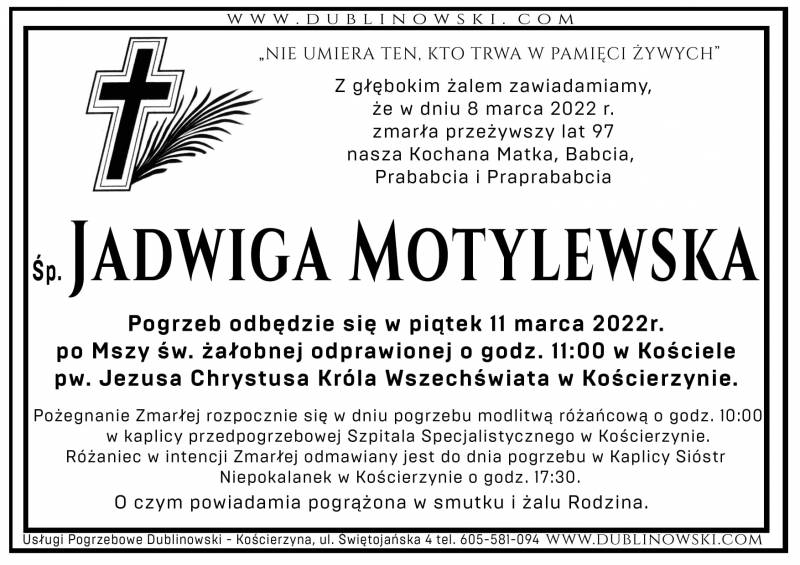 Jadwiga Motylewska