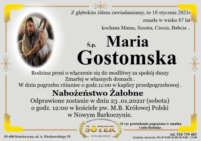 Maria Gostomska