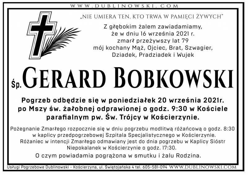 Gerard Bobkowski
