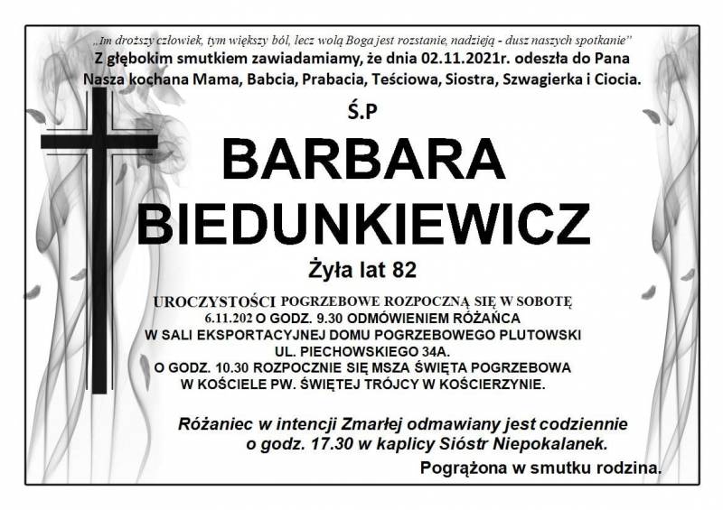 Barbara Biedunkiewicz