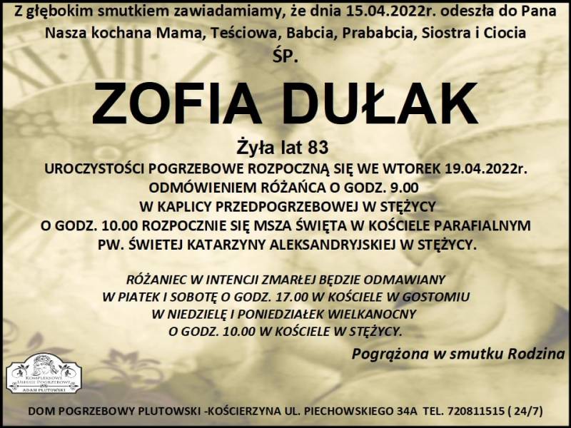 Zofia Dułak