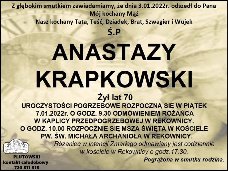Anastazy Krapkowski