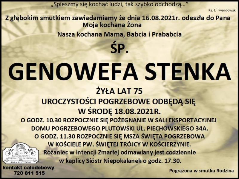 Genowefa Stenka
