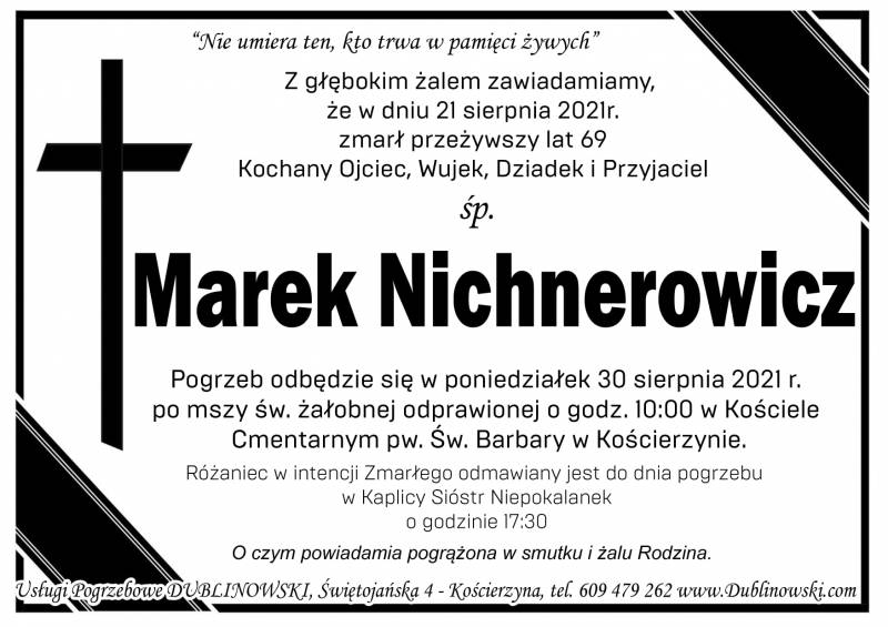 Marek  Nichnerowicz
