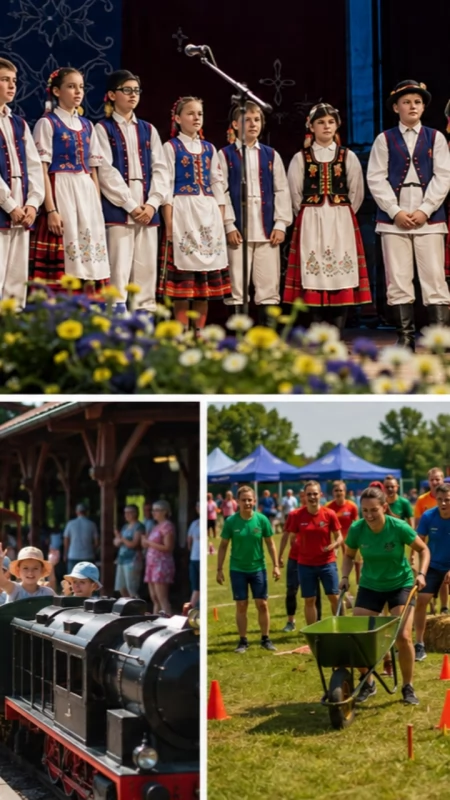 Weekend z biegami, Kolejowym Dniem Dziecka, festynami i olimpiadą sołectw