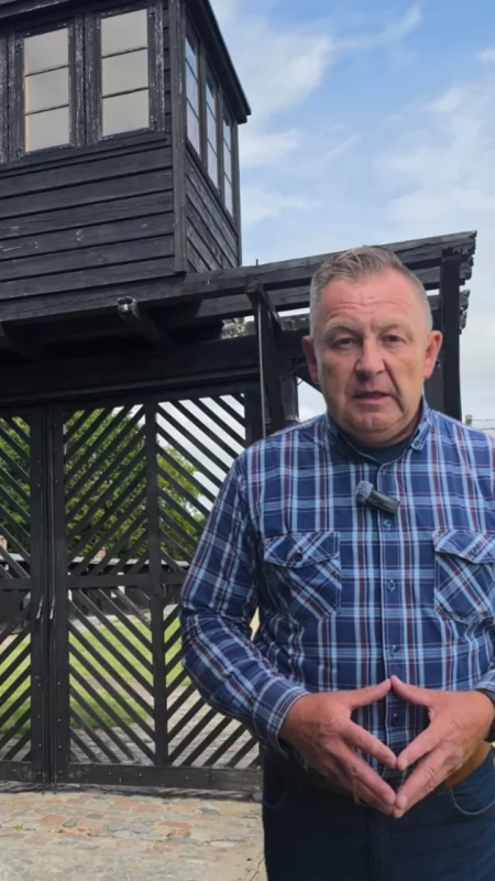 Muzeum Stutthof w Sztutowie. Wizyta w byłym niemieckim nazistowskim obozie koncentracyjnym
