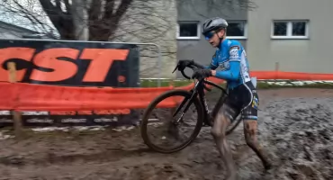 Kacper Tyczka z Kościerzyny z brązowym medalem Mistrzostw Polski w kolarstwie przełajowym!