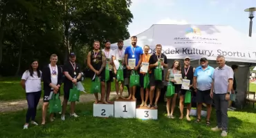 Turniej Siatkówki Plażowej w Strudze. Siatkarze walczyli o Puchar Wójta Gminy Stara Kiszewa